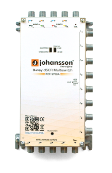 Johansson 9758A Digital SCR Multischalter 8 Ausgänge je 16 Benutzerbänder